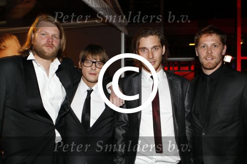 Amsterdam 17 oktober 2011
Premiere van de ontvoering van Alfred Heineken in de Rai. Rutger Hauer Teun Kuilboer Reinout Scholten v Aschat Gijs Naber en Korneel Evers
Peter Smulders bv