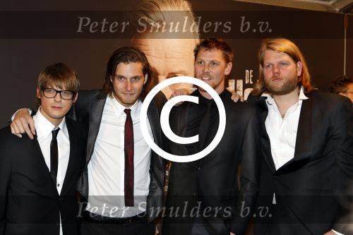 Amsterdam 17 oktober 2011
Premiere van de ontvoering van Alfred Heineken in de Rai. Rutger Hauer Teun Kuilboer Reinout Scholten v Aschat Gijs Naber en Korneel Evers
Peter Smulders bv