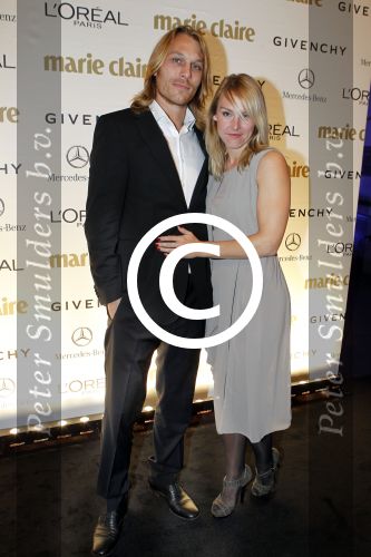 Amsterdam 19 oktober 2011
De prix de la mode in het concertgebouw. Wende Snijders met vriend
Peter Smulders bv