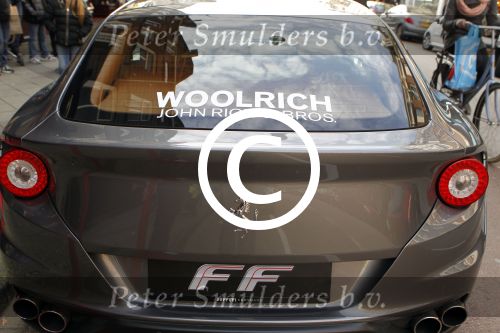 Amsterdam 27 oktober 2011
Opening Woolrich winkel bij oger. Ferrari
Peter Smulders bv