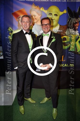 Amsterdam 4 november 2012
Premiere Shrek in het theater van de RAI. Albert Verlinde en Onno Hoes
Peter Smulders bv