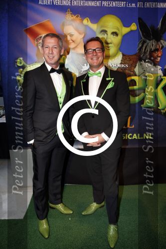 Amsterdam 4 november 2012
Premiere Shrek in het theater van de RAI. Albert Verlinde en Onno Hoes
Peter Smulders bv