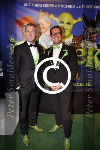 Amsterdam 4 november 2012
Premiere Shrek in het theater van de RAI. Albert Verlinde en Onno Hoes
Peter Smulders bv
