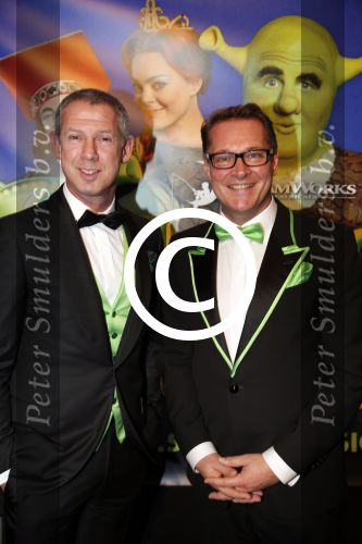 Amsterdam 4 november 2012
Premiere Shrek in het theater van de RAI. Albert Verlinde en Onno Hoes
Peter Smulders bv