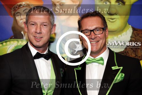 Amsterdam 4 november 2012
Premiere Shrek in het theater van de RAI. Albert Verlinde en Onno Hoes
Peter Smulders bv