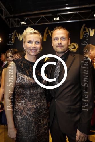 Amsterdam 19 oktober 2012
Televizier ring in carre. Anita Witzier met vriend
Peter Smulders bv