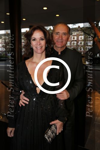 Amsterdam 27 oktober 2012
JFK gala in het okura hotel. Annemarie v Gaal met vriend
Peter Smulders bv