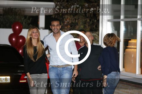 Zoetermeer Amsterdam 9 november 2012
Estelle Cruijff haalt haar vriend Badr Hari op bij de gevangenis in Zoetermeer en rijdt daarna naar haar huis toe in Amsterdam.
Peter Smulders bv