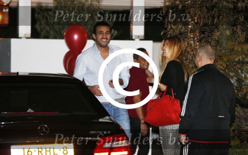 Zoetermeer Amsterdam 9 november 2012
Estelle Cruijff haalt haar vriend Badr Hari op bij de gevangenis in Zoetermeer en rijdt daarna naar haar huis toe in Amsterdam.
Peter Smulders bv