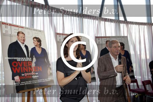 Ridderkerk 20 november 2012
Presentatie blad helden met Ronald en Bartina Koeman op de cover. Barbara Barend en Frits
Peter Smulders bv