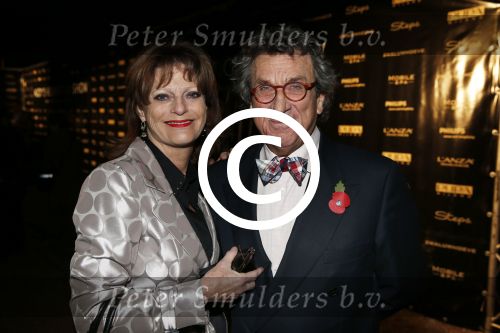 Amsterdam 11 november 2012
Modeshow 10 jaar Addy v d Krommenacker bij de harbour club. Barbara Plugge met vriend
Peter Smulders bv