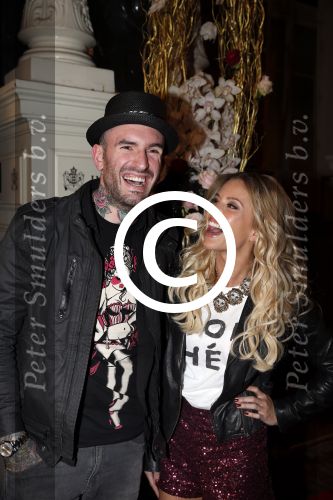 Amsterdam 12 november 2012
Beau monde awards in het amstel hotel. Ben Saunders met zijn vriendin Keet
Peter Smulders bv