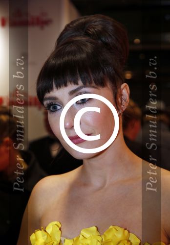Amsterdam 19 november 2012
Premiere alles is familie in het nieuwe de la mar theater.
Carice v Houten
Peter Smulders bv