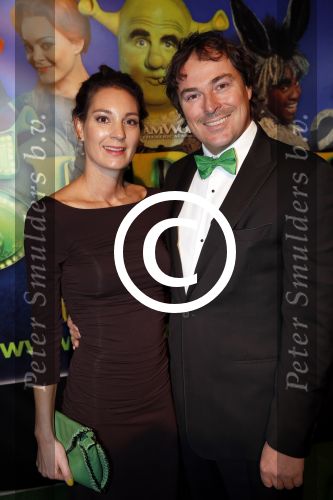Amsterdam 4 november 2012
Premiere Shrek in het theater van de RAI. caspar Burgi met vrouw
Peter Smulders bv
