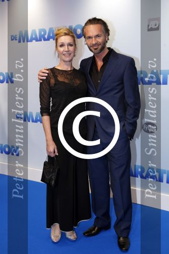 Rotterdam 15 oktober 2012
Premiere film marathon in pathe Rotterdam. Charlotte Besijn met partner
Peter Smulders bv