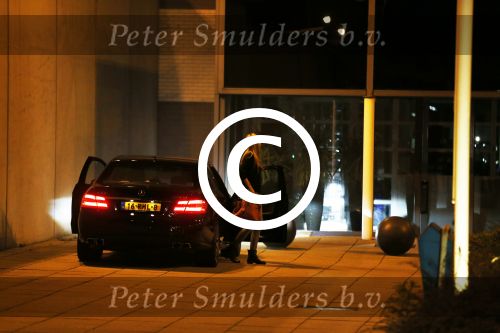 Zoetermeer Amsterdam 9 november 2012
Estelle Cruijff haalt haar vriend Badr Hari op bij de gevangenis in Zoetermeer en rijdt daarna naar haar huis toe in Amsterdam.
Peter Smulders bv