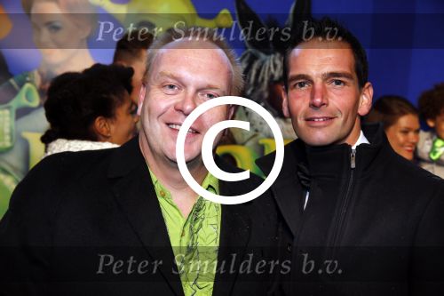 Amsterdam 4 november 2012
Premiere Shrek in het theater van de RAI. Frits Huffnagel met een vriend
Peter Smulders bv