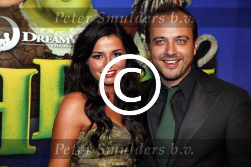 Amsterdam 4 november 2012
Premiere Shrek in het theater van de RAI. Geert Hoes met vriendin
Peter Smulders bv