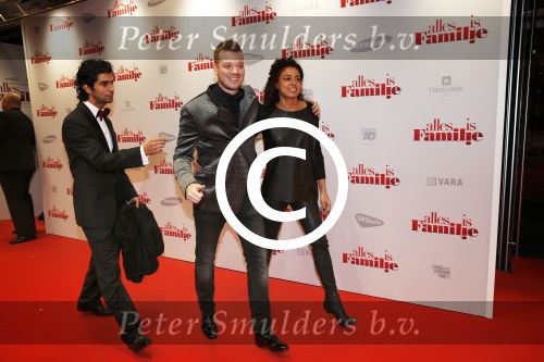 Amsterdam 19 november 2012
Premiere alles is familie in het nieuwe de la mar theater. Gers Pardoel met vriendin
Peter Smulders bv