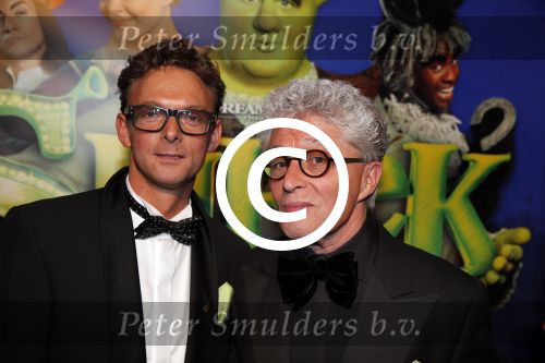 Amsterdam 4 november 2012
Premiere Shrek in het theater van de RAI. Jacques d Ancona met een vriend
Peter Smulders bv