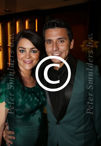 Amsterdam 4 november 2012
Premiere Shrek in het theater van de RAI. jan Smit met Kim Lian v d meij
Peter Smulders bv