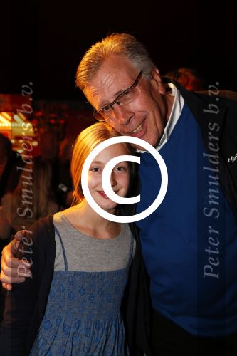 Den Haag 27 oktober 2012
Princess Hockey model of the year bij circus Renz. Jan v Veen met kleindochter
Peter Smulders bv