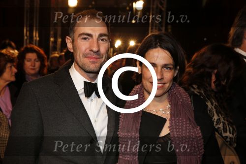 Amsterdam 19 november 2012
Premiere alles is familie in het nieuwe de la mar theater.
Johan Neijenhuis met partner
Peter Smulders bv