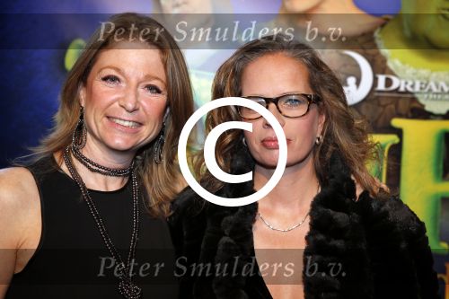 Amsterdam 4 november 2012
Premiere Shrek in het theater van de RAI. Kim  Barend met ..
Peter Smulders bv