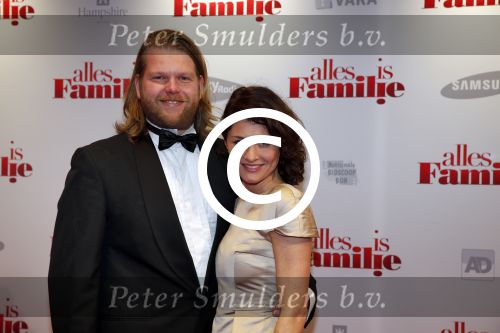 Amsterdam 19 november 2012
Premiere alles is familie in het nieuwe de la mar theater.
Korneel Evers met partner
Peter Smulders bv