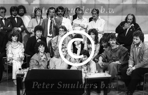 Hilversum, 14 Maart 1984
Ludo Voeten met Vulcano bij het Nat. Songfestival
Foto Peter Smulders BV