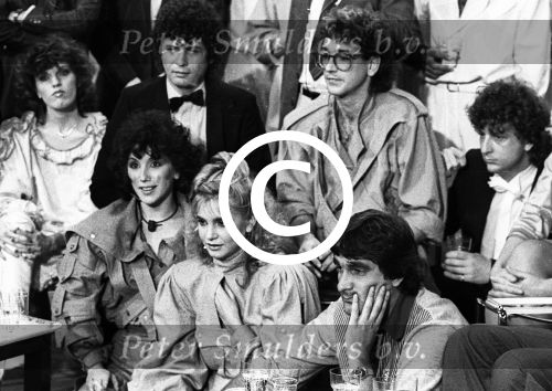 Hilversum, 14 Maart 1984
Ludo Voeten met Vulcano bij het Nat. Songfestival
Foto Peter Smulders BV