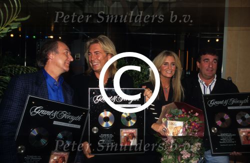 Amsterdam, 18 September 1995
Gouden plaat voor Granth and Forsyth samen met Peter Koelewijn en Ludo Voeten