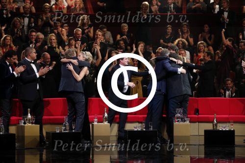 Amsterdam 19 oktober 2012
Uitreiking televizierring in carre. Winnaar The voice of holland met Wendy v Dijk Martijn Krabbe Erland Galjaard Winston Gerschtanowitz Simon Keizer Angela Groothuizen en Marco Borsato. TVOH
Peter Smulders bv