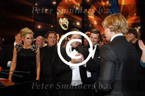 Amsterdam 19 oktober 2012
Uitreiking televizierring in carre. Winnaar The voice of holland met Wendy v Dijk Martijn Krabbe Erland Galjaard Winston Gerschtanowitz Simon Keizer Angela Groothuizen en Marco Borsato. TVOH
Peter Smulders bv