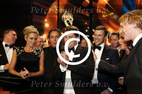 Amsterdam 19 oktober 2012
Uitreiking televizierring in carre. Winnaar The voice of holland met Wendy v Dijk Martijn Krabbe Erland Galjaard Winston Gerschtanowitz Simon Keizer Angela Groothuizen en Marco Borsato. TVOH
Peter Smulders bv