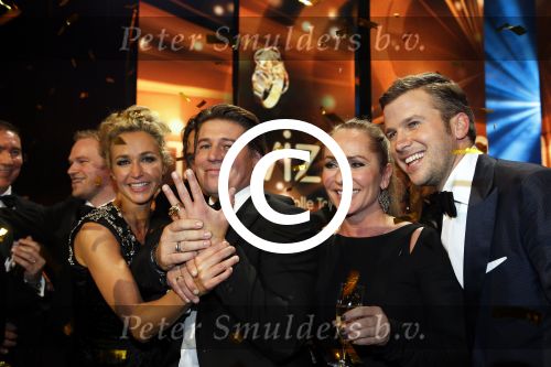 Amsterdam 19 oktober 2012
Uitreiking televizierring in carre. Winnaar The voice of holland met Wendy v Dijk Martijn Krabbe Erland Galjaard Winston Gerschtanowitz Simon Keizer Angela Groothuizen en Marco Borsato. TVOH
Peter Smulders bv