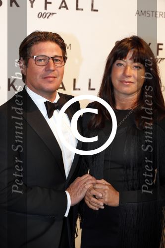 Amsterdam 28 oktober 2012
Premiere James Bond film skyfall in Tuschinski. Martijn en Amanda Krabbe
Peter Smulders bv