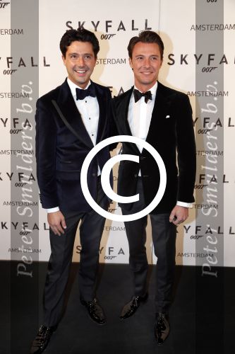Amsterdam 28 oktober 2012
Premiere James Bond film skyfall in Tuschinski. Martijn en Sander Lusink
Peter Smulders bv