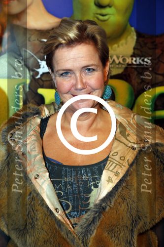 Amsterdam 4 november 2012
Premiere Shrek in het theater van de RAI. Mathilde Santing met een kennis
Peter Smulders bv