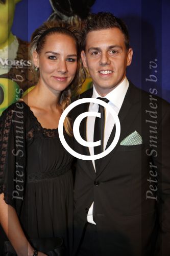 Amsterdam 4 november 2012
Premiere Shrek in het theater van de RAI. Mike Weerts met vrouw
Peter Smulders bv