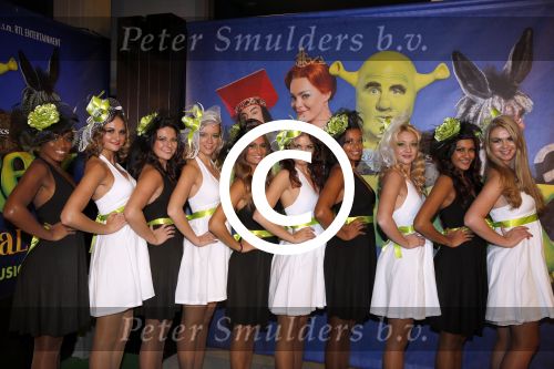Amsterdam 4 november 2012
Premiere Shrek in het theater van de RAI. promotie dames
Peter Smulders bv
