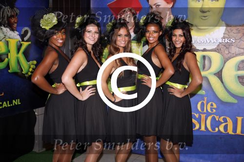 Amsterdam 4 november 2012
Premiere Shrek in het theater van de RAI. promotie dames
Peter Smulders bv