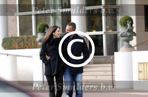 Amsterdam 11 november 2012
Ruud Gullit en zijn vriendin Maggie bij het hilton hotel.
Peter Smulders bv