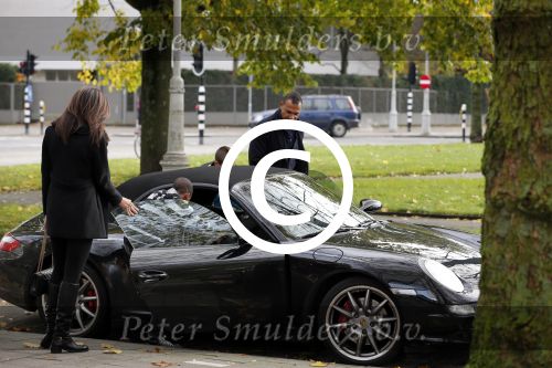 Amsterdam 11 november 2012
Ruud Gullit en zijn vriendin Maggie bij het hilton hotel.
Peter Smulders bv