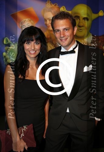 Amsterdam 4 november 2012
Premiere Shrek in het theater van de RAI. Sandra Schuurhof met Geert Gordijn
Peter Smulders bv