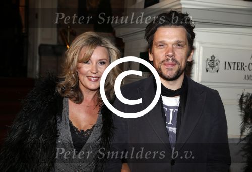 Amsterdam 12 november 2012
Beau monde awards in het amstel hotel. Saskia Noort met vriend
Peter Smulders bv