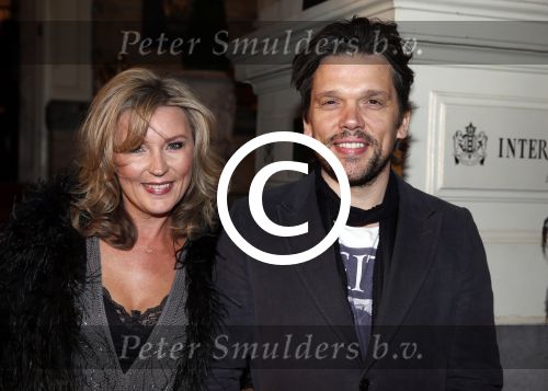 Amsterdam 12 november 2012
Beau monde awards in het amstel hotel. Saskia Noort met vriend
Peter Smulders bv