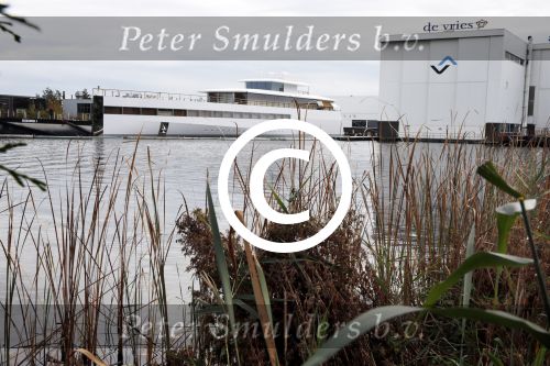 Aalsmeer 30 oktober 2012
Yacht van Steve Jobs gebouwd bij de Vries in Aalsmeer.
Peter Smulders bv