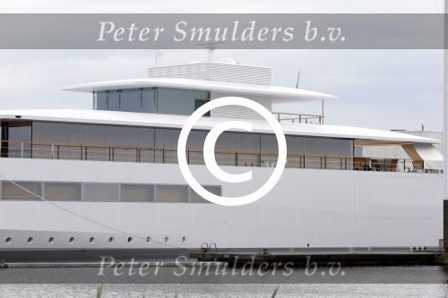 Aalsmeer 30 oktober 2012
Yacht van Steve Jobs gebouwd bij de Vries in Aalsmeer.
Peter Smulders bv