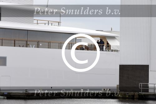 Aalsmeer 30 oktober 2012
Yacht van Steve Jobs gebouwd bij de Vries in Aalsmeer.
Peter Smulders bv